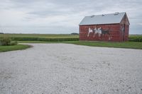 Bancroft, Iowa: Farmhouse Under a Grey Sky