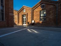 Barcelona Brick Wall: The Play of Light and Shadow