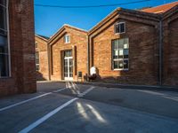 Barcelona Brick Wall: The Play of Light and Shadow