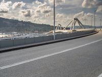 Barcelona Bridge: A Blend of Coastline and Urban Landscape