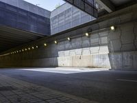 Barcelona City: Daylight on the Asphalt Road