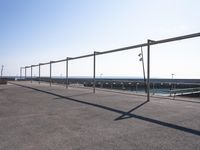 Barcelona Cityscape with Coastal Ocean at Dawn 002