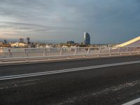 Barcelona Cityscape at Dawn: Captivating Modern Architecture