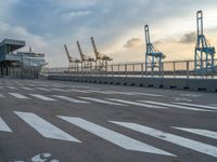 Barcelona Coastal Road: A Modern Pier