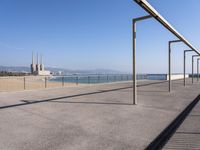 Barcelona Coastal Road: A View of the Ocean