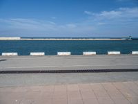 Coastal Road in Barcelona: Leading to Pier and Harbor