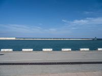 Coastal Road in Barcelona: Leading to Pier and Harbor