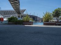 Barcelona's Coastal Road in Spain