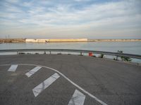 Barcelona Coastline at Dawn: A Cityscape View