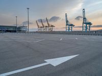 Barcelona Coastline: A Pier at the Harbor