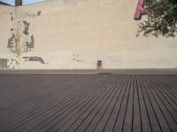 Barcelona Factory: Wood Floors and Open Storage Space