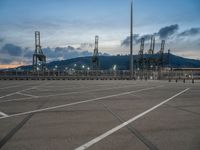 Barcelona Harbor at Dawn: A Captivating Coastal View