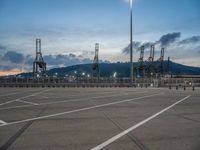 Barcelona Harbor at Dawn: A Captivating Coastal View