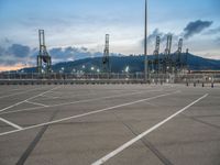 Barcelona Harbor at Dawn: A Captivating Coastal View