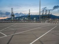 Barcelona Harbor at Dawn: A Captivating Coastal View