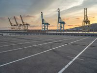 Barcelona Harbor: A Serene Dawn Scene