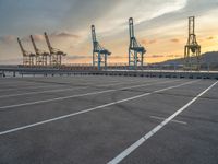 Barcelona Harbor: A Serene Dawn Scene