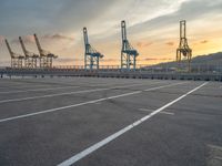 Barcelona Harbor: A Serene Dawn Scene