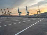 Barcelona Harbor: A Serene Dawn Scene