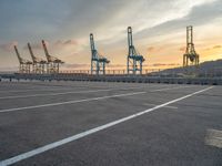 Barcelona Harbor: A Serene Dawn Scene