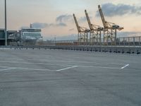 Barcelona Harbor at Dawn: A Picturesque Pier Scene