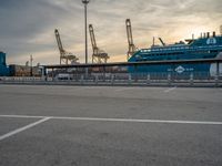 Barcelona Harbor Pier: A Sunrise Serenade