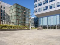 Barcelona High-Rise: Glass Facade on an Elevated Structure