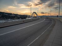 Barcelona's Modern Bridge: Connecting the City Skyline