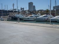 Barcelona's Modern Concrete Jetty