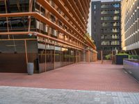 Barcelona Modern Office Building: A Sleek Entryway