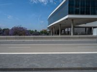 Barcelona's Modern Office Building: A Profile View