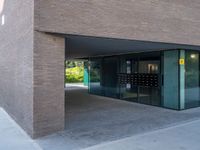 Barcelona's Modern Residential Courtyard