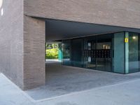 Barcelona's Modern Residential Courtyard