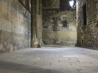 Barcelona Night: Gothic Architecture Illuminated