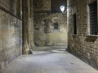 Barcelona Night: Gothic Architecture Illuminated