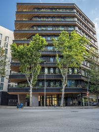 Barcelona's Residential Area: A Thriving City Life