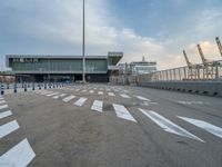 Barcelona Road: Pier by the Coastline at Dawn