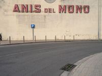 Barcelona, Spain: An Asphalt Road Amidst Vegetation