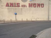 Barcelona, Spain: An Asphalt Road Amidst Vegetation