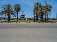 Barcelona, Spain: Coastal Road Leading to Pier and Jetty