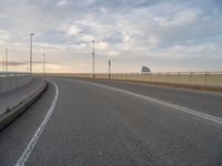 Barcelona, Spain: A Modern Bridge over Coastal Waters