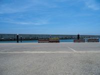 Barcelona, Spain: A Road Along the Coastal Coastline