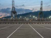 Barcelona: A Straight Road Leading to Coastal Pier