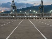 Barcelona: A Straight Road Leading to Coastal Pier