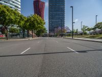 Barcelona's Straight Road: An Urban Cityscape