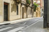 Barcelona Streets: Daytime View of Asphalt Roads