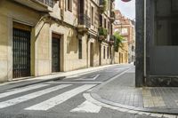 Barcelona Streets: Daytime View of Asphalt Roads