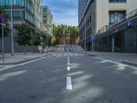 Barcelona's Urban Design: An Alleyway with Hard Shadows