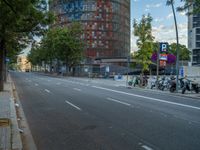 Barcelona Urban Landscape at Dawn