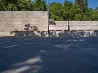 Barcelona's Urban Landscape: Road and Hard Shadow